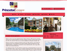 Tablet Screenshot of princetonterraceapartments.com